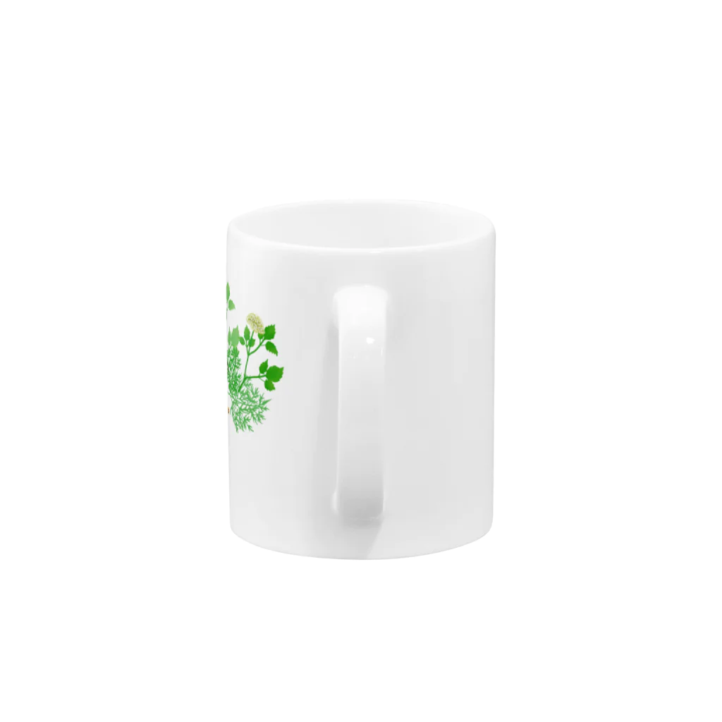 てふのようちえんのきあげはとだいすきごはん Mug :handle