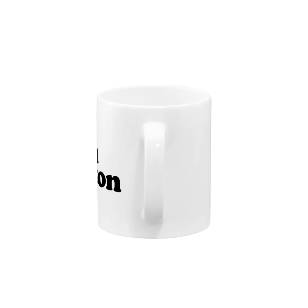 ıɹoN-ıɹoNの「私は大食いです。」 Mug :handle