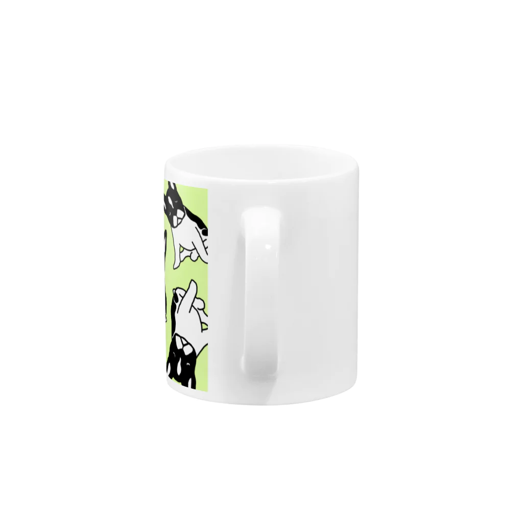 #yokorin STOREのI'M NOT A BULLDOGシリーズ3ー#yokorin Mug :handle