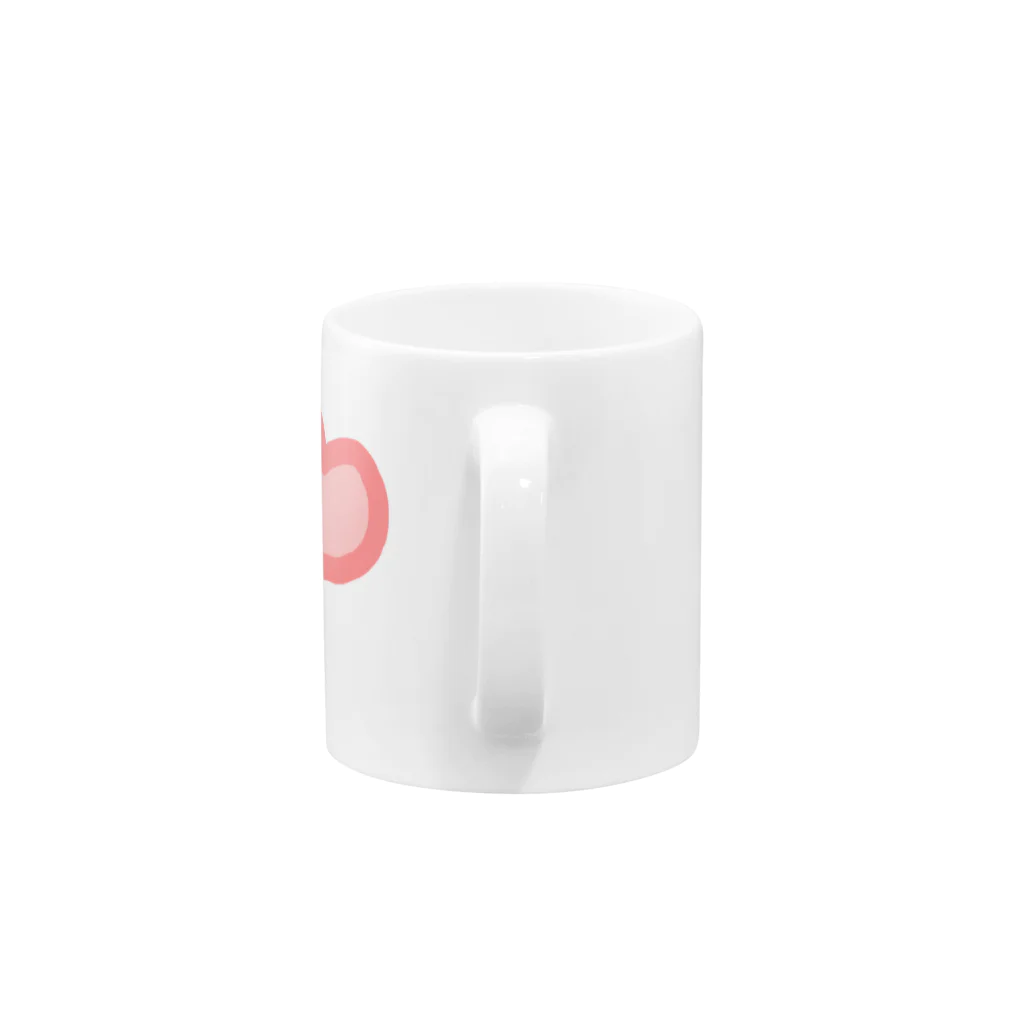 キャットＣのこうじょうけんがくのハートタッチコペトン Mug :handle