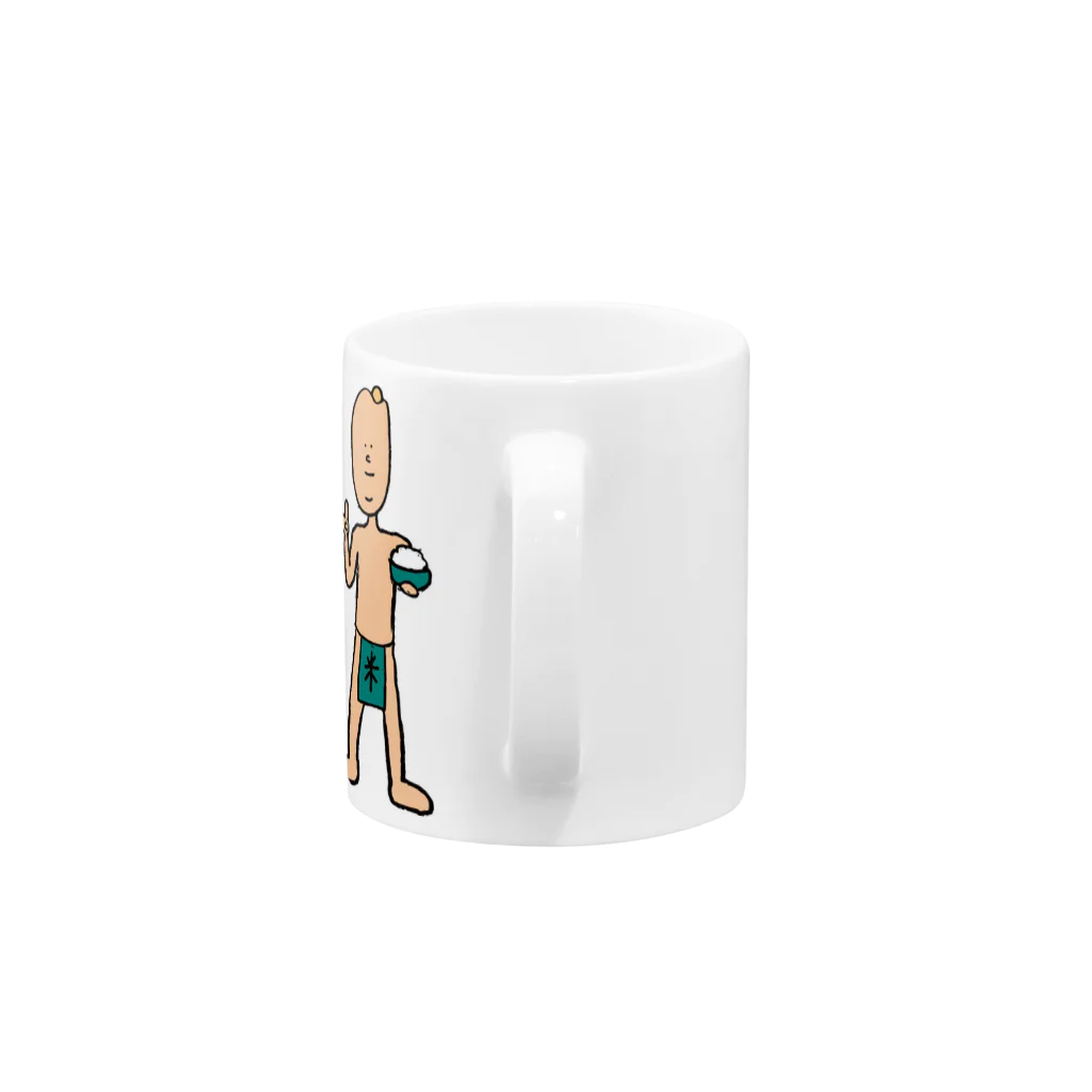こめちゃん商店の米ちゃん Mug :handle