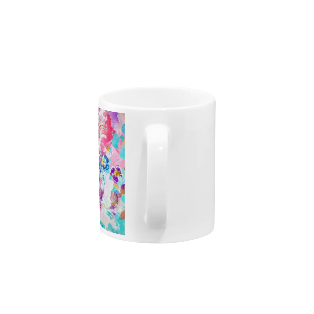 むらいさきのlove  Mug :handle