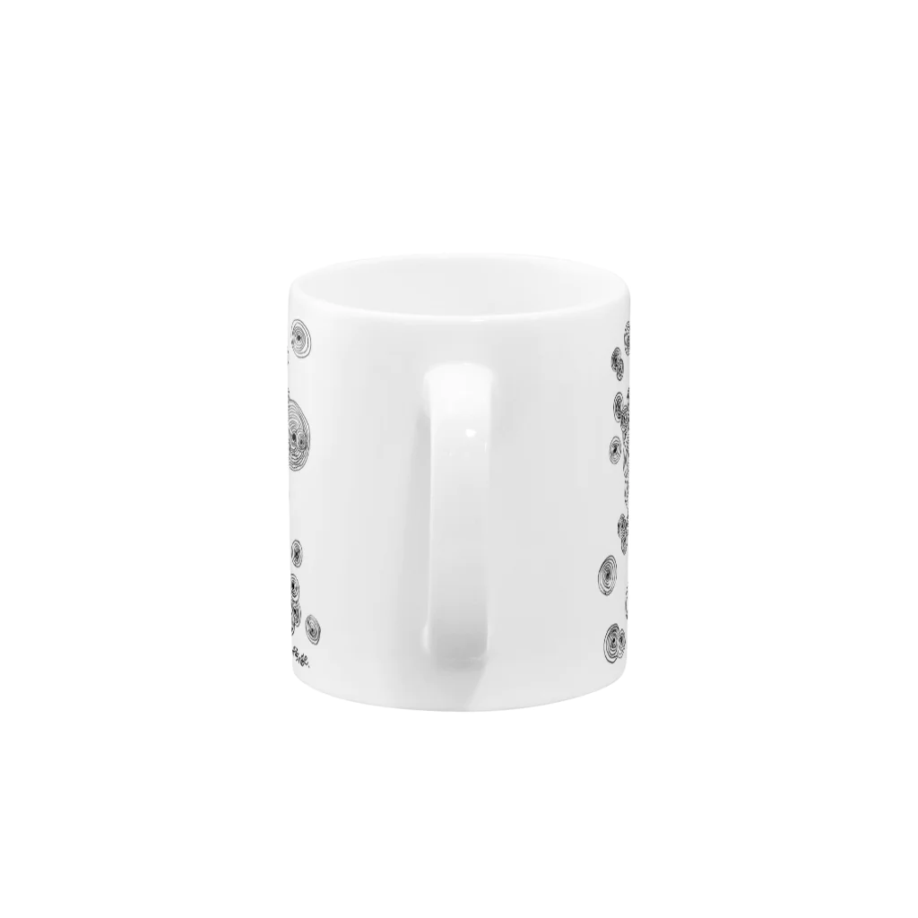 えんげのぐるぐる Mug :handle