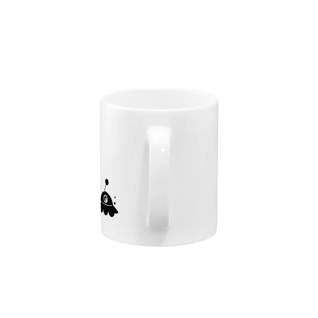 cosmicatiromのUFO Mug :handle