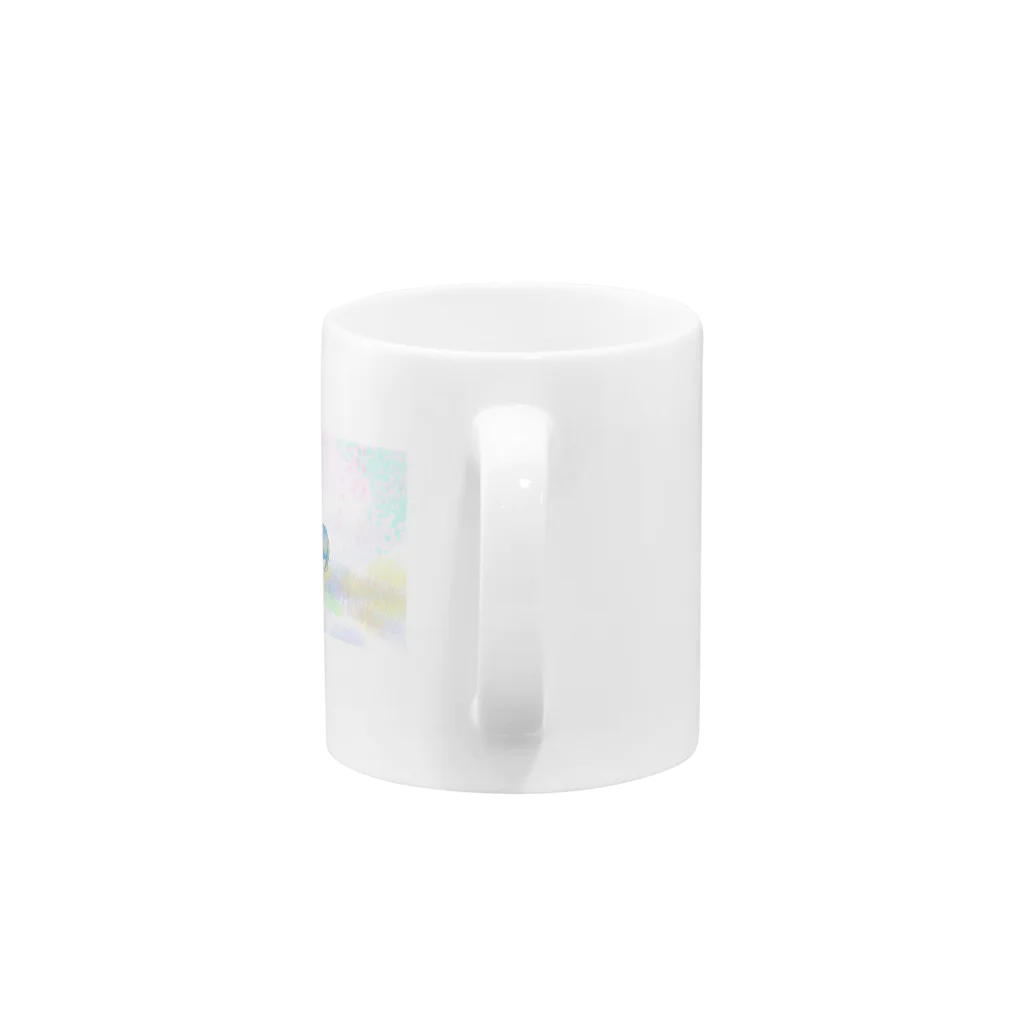 ゆきちのコーギーの「とと」 Mug :handle