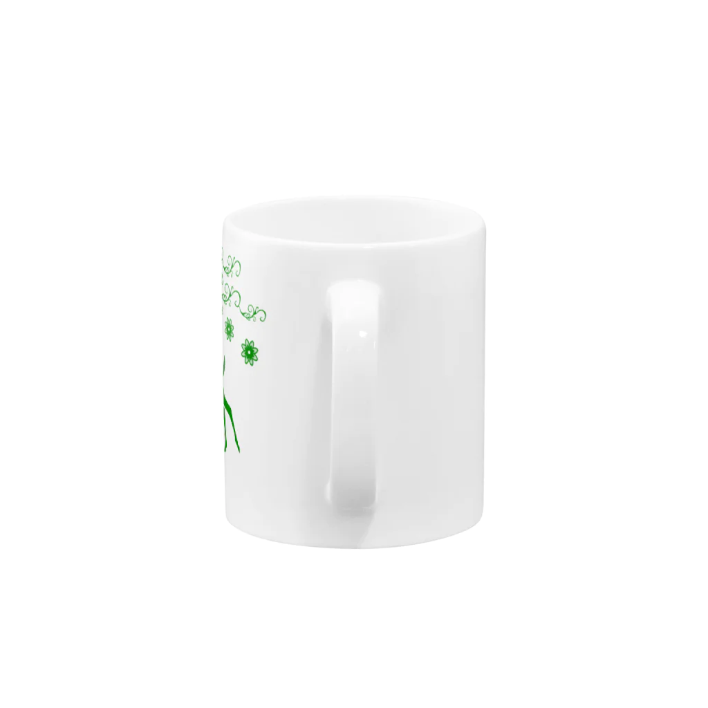 ペペロペロの冬が終われば春が来る Mug :handle