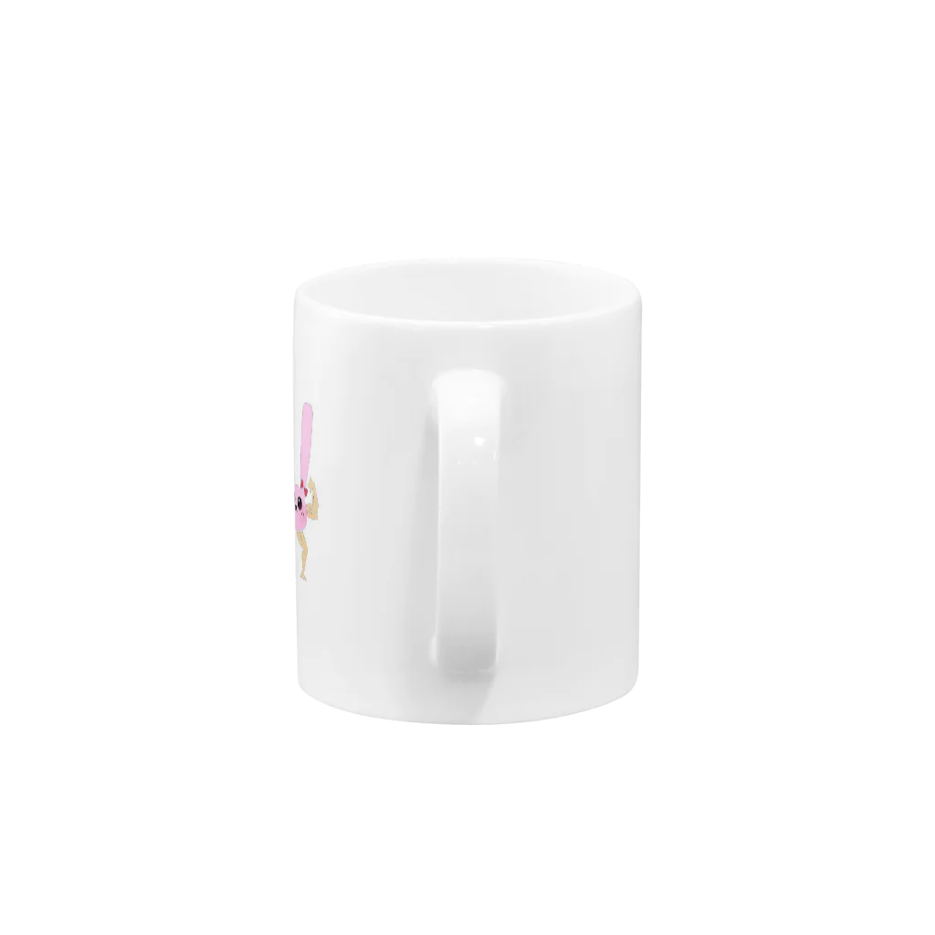 MAKEUPONESLIFE_goodsのあーりんデザイン考案キャラマグカップ Mug :handle