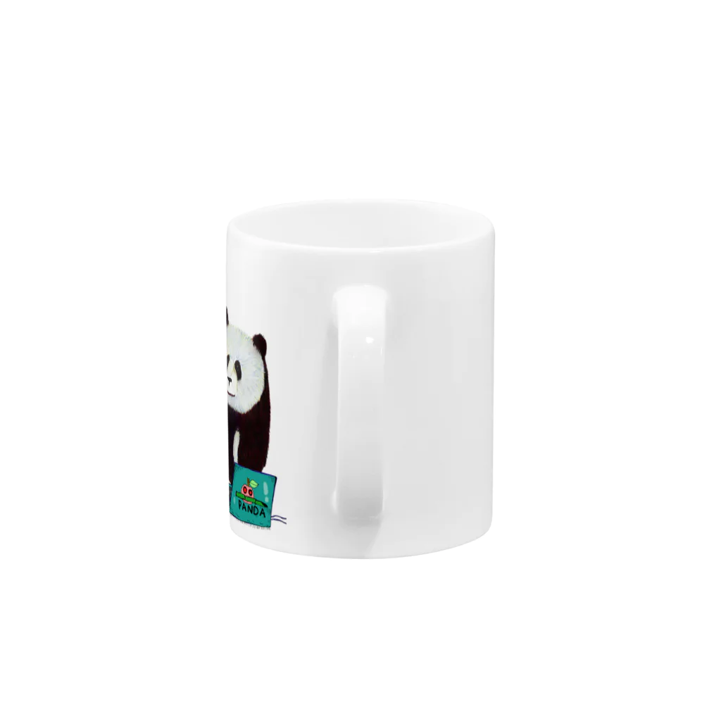 ZENART(ゼンアート)のIT系のパンダ Mug :handle