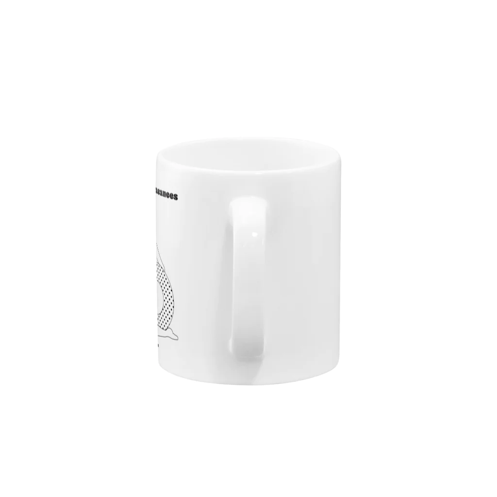 フカツ マリエのJ'aime les vacances　 Mug :handle