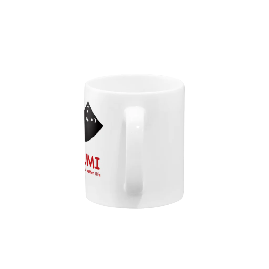 Koumiのkoumiロゴシリーズ Mug :handle
