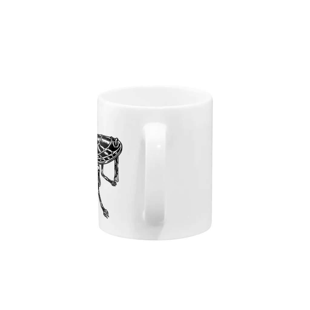 TOMOKUNIのAnimalia Kinky “ Black Fly ” Mug :handle