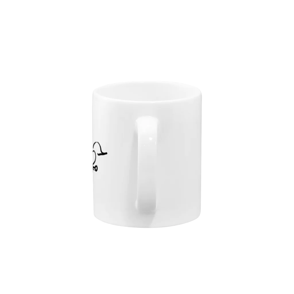 siiinaのankoオリジナルグッズ Mug :handle