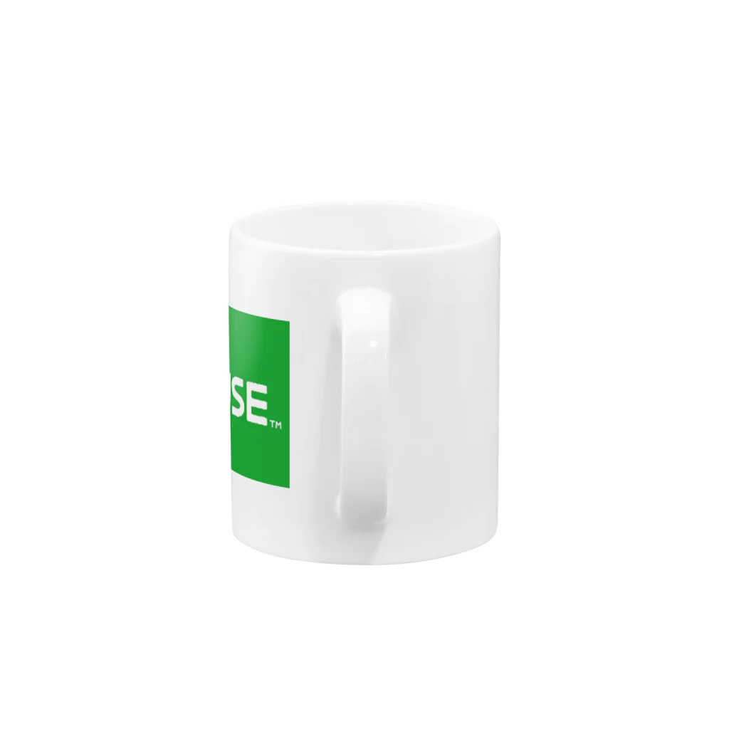 ぼくのツリーハウスのMYTREEHOUSEマグカップ Mug :handle