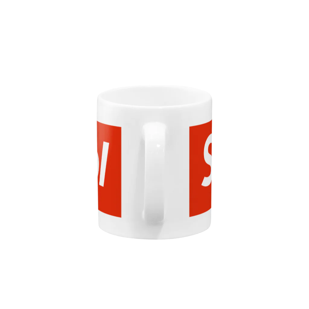 ロッキンプールのSukipool_rd Mug :handle