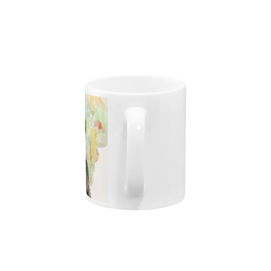 すなぱんだの彩り Mug :handle