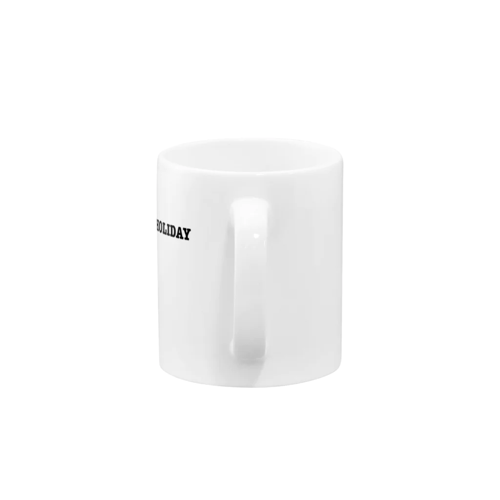 JiminのHAPPY HOLIDAY Mug :handle