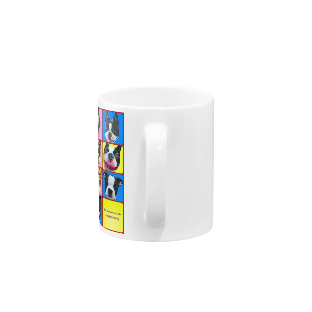 Santa Santaの淡路っこsmile Mug :handle