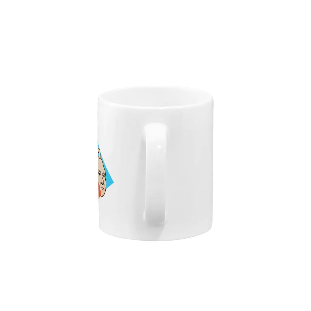 デイブのバカグッズのドリームオン Mug :handle