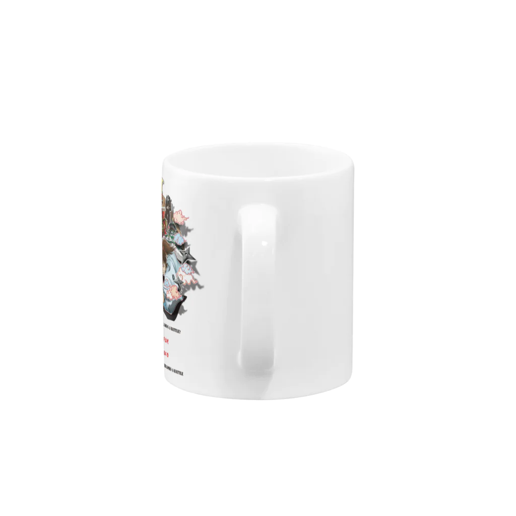 トラス工房の半立体イラスト『文化文政～BUNKA-BUNSEI～』 Mug :handle