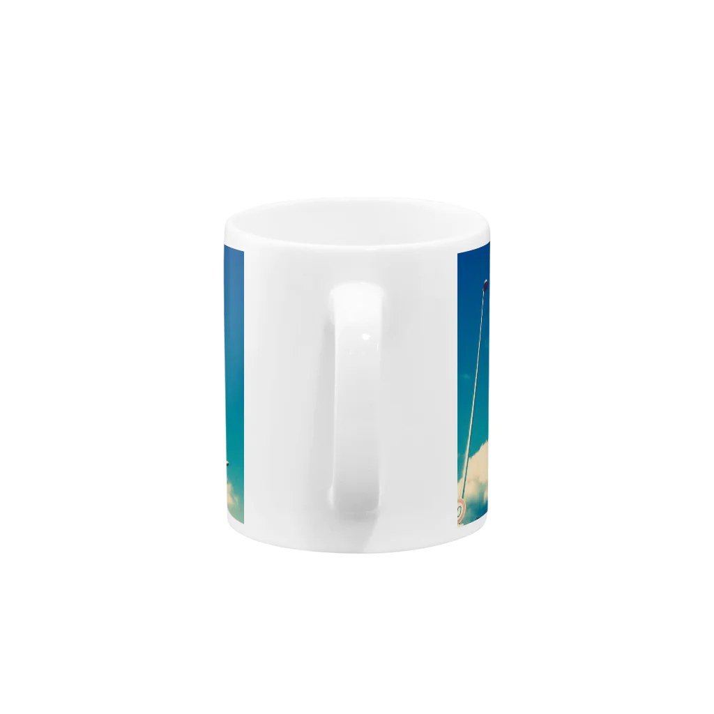 mumuの空 Mug :handle