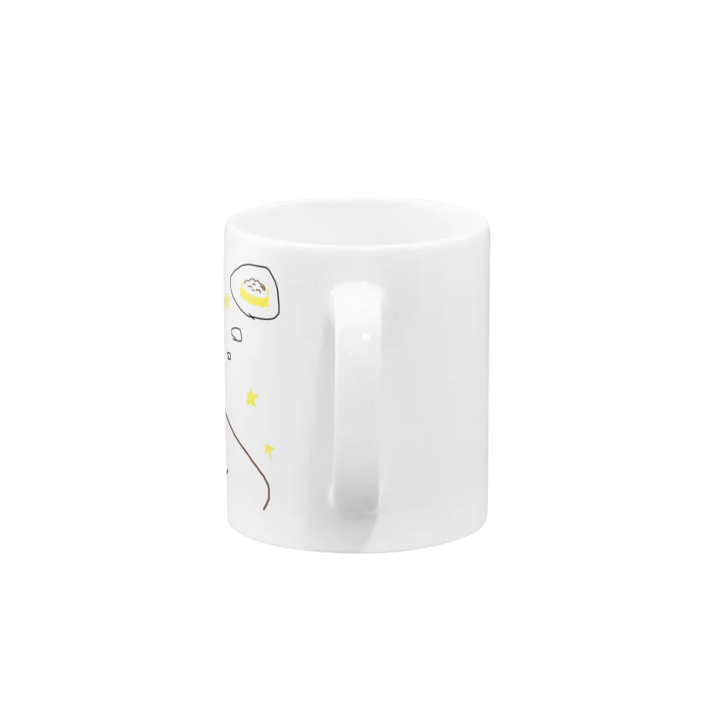 ジョニーのおねんねわんこ Mug :handle