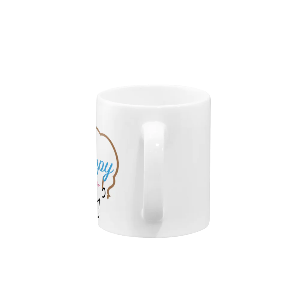 PNKのHappyくん Mug :handle