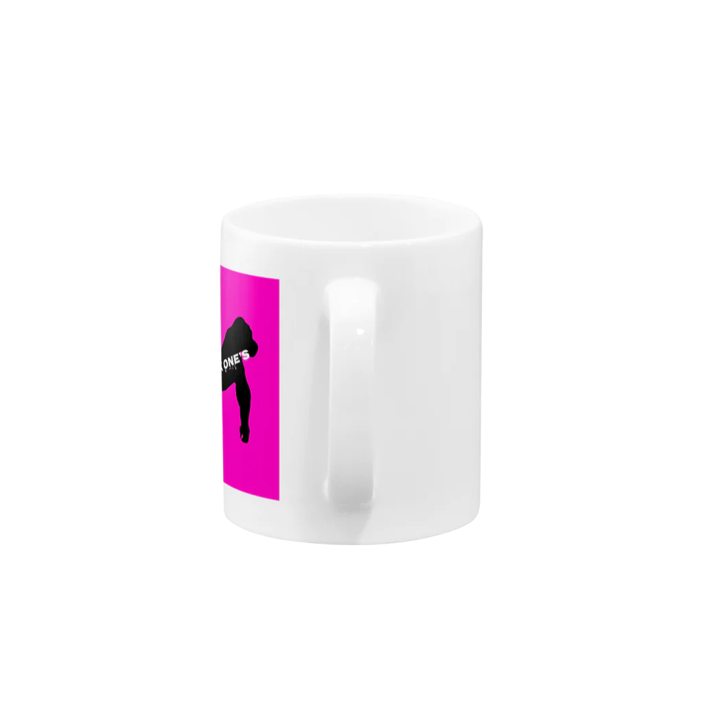 stick one'sのstick one's Mug :handle