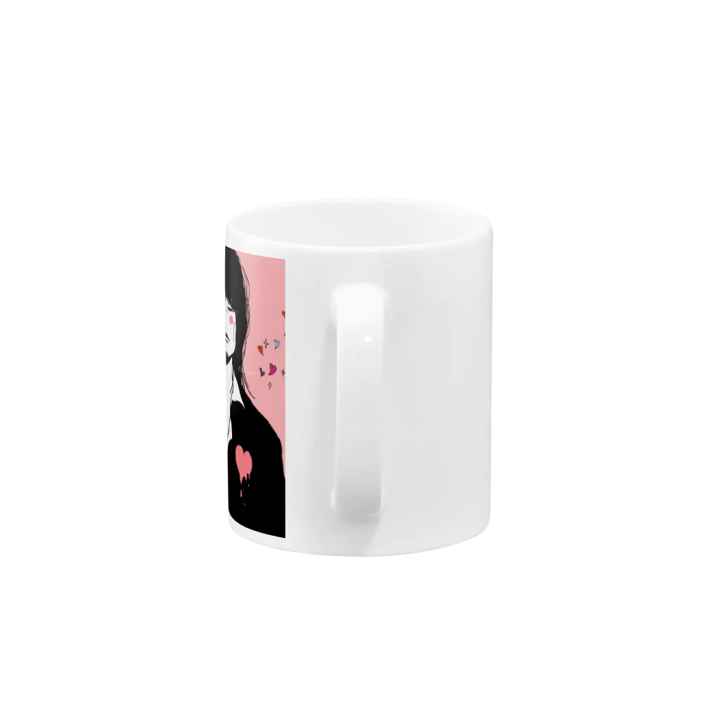 takuto_goods_shopの[majocco × takuto] Mug :handle