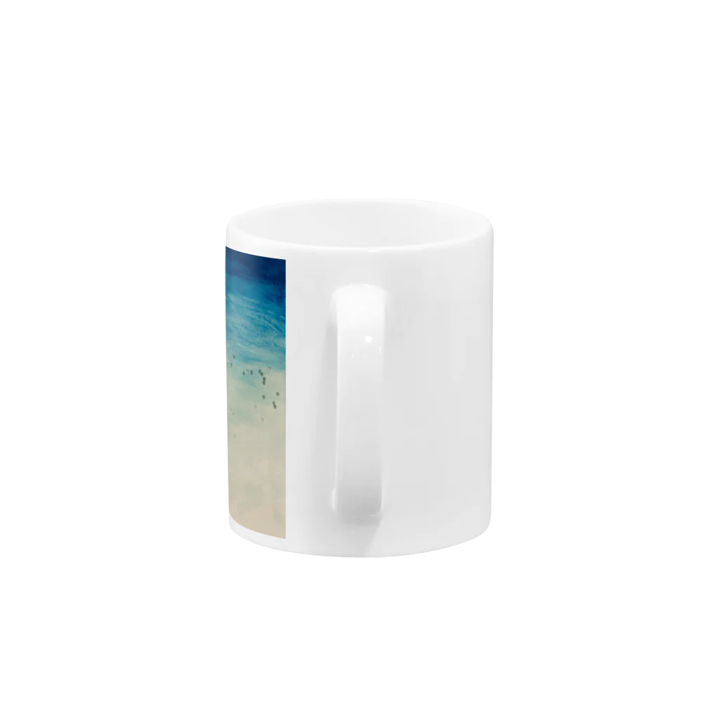 Chiaki✴︎のblue sands Mug :handle