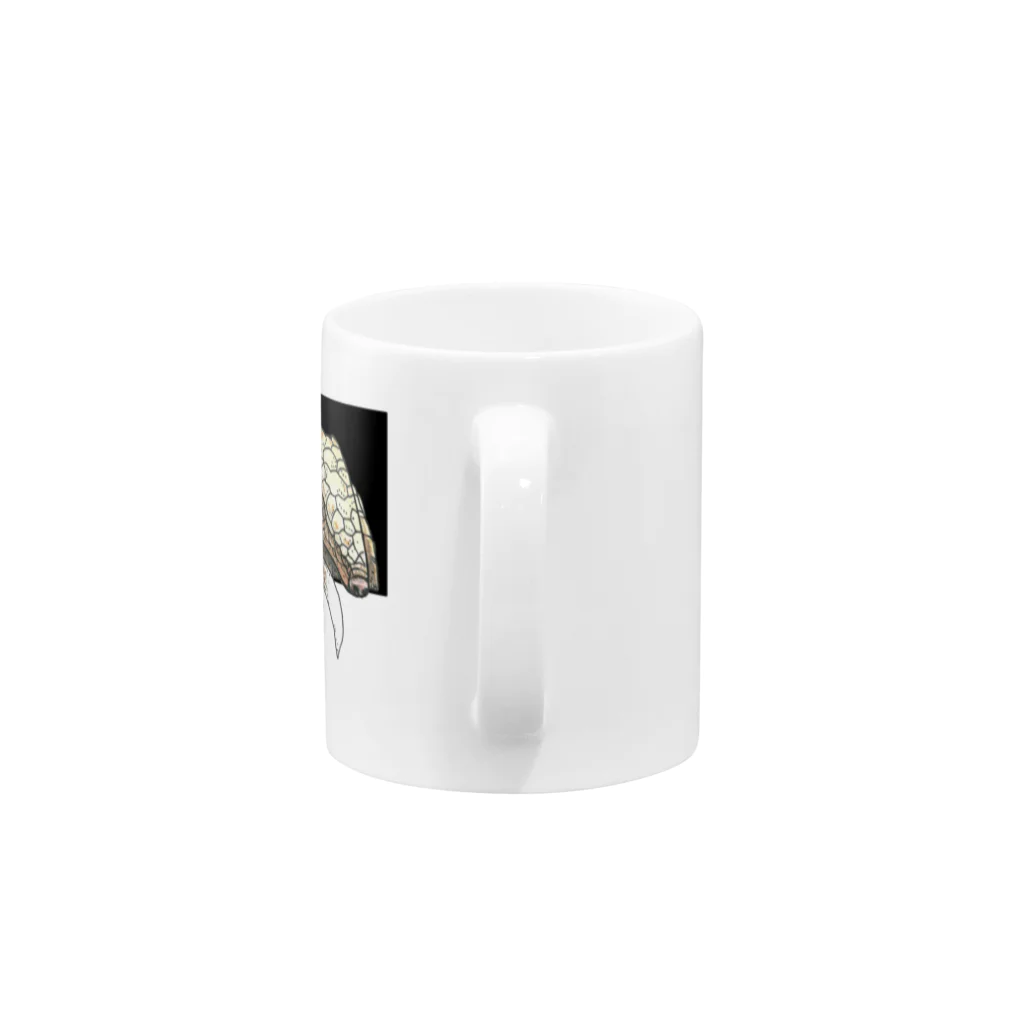 Leee_sanのムツオビアルマジロ Mug :handle