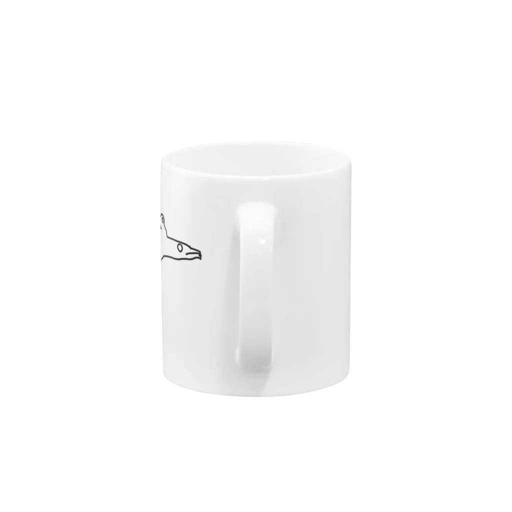 mmmcの空飛ぶ何か Mug :handle