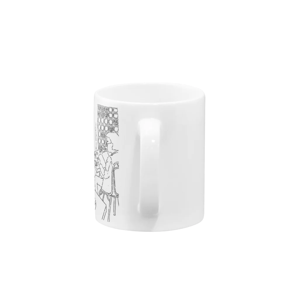 saisoku shopの喫茶 Mug :handle