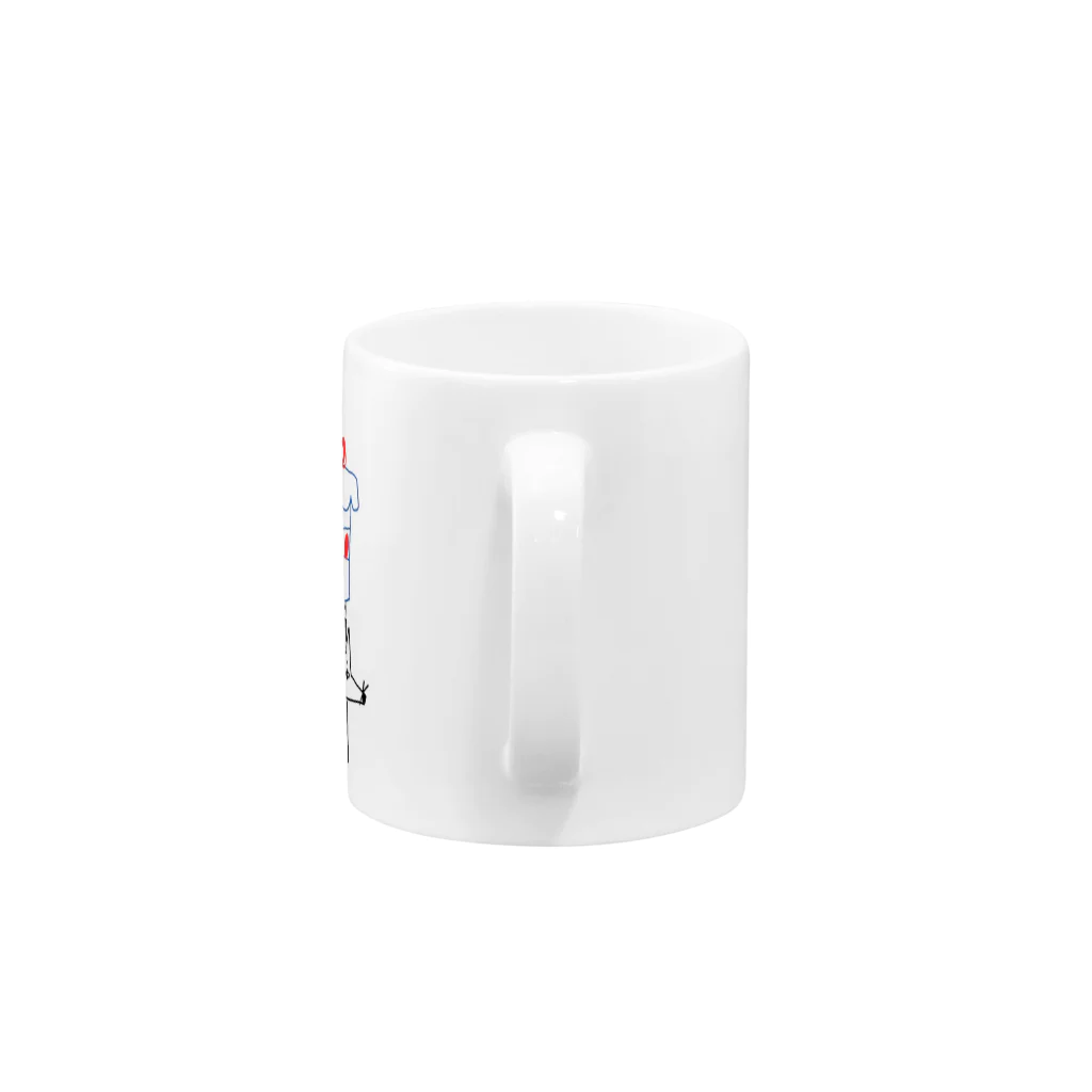 Midori Tachikawa のHappy Birthday Mug :handle