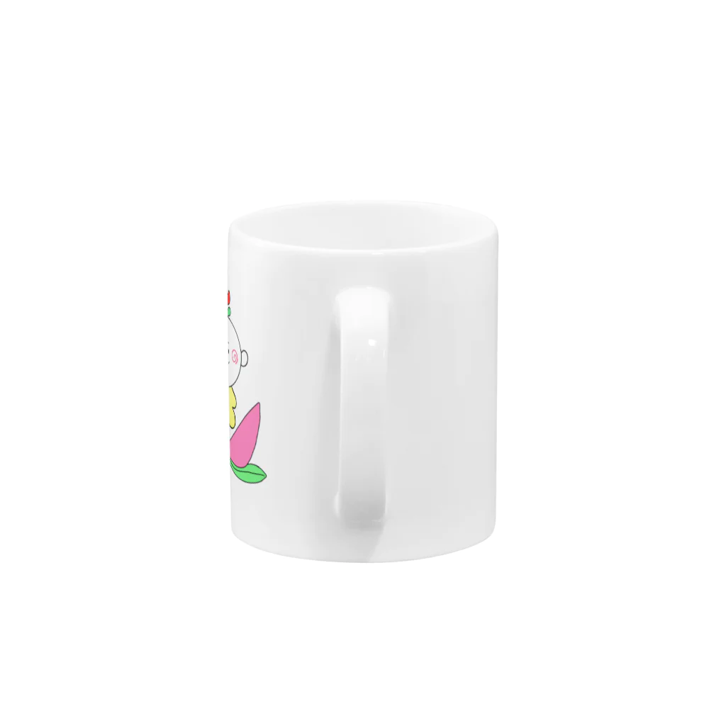 えりなのおみせのももから赤ちゃん Mug :handle