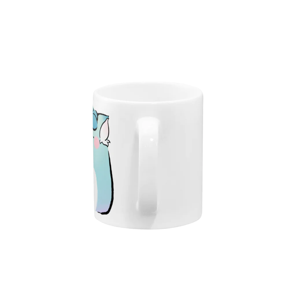 じんねこショップのあざといじんねこ Mug :handle