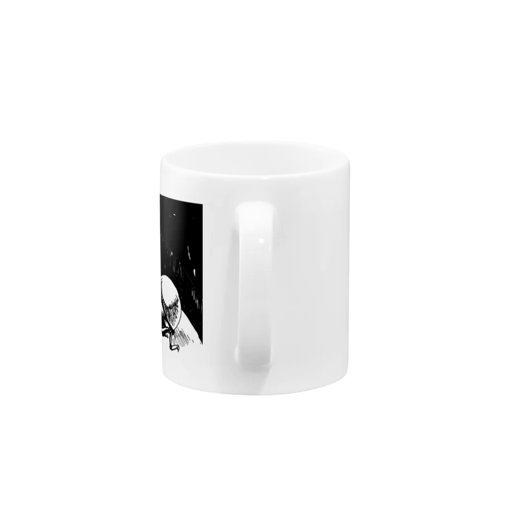 irusuのrobo Mug :handle