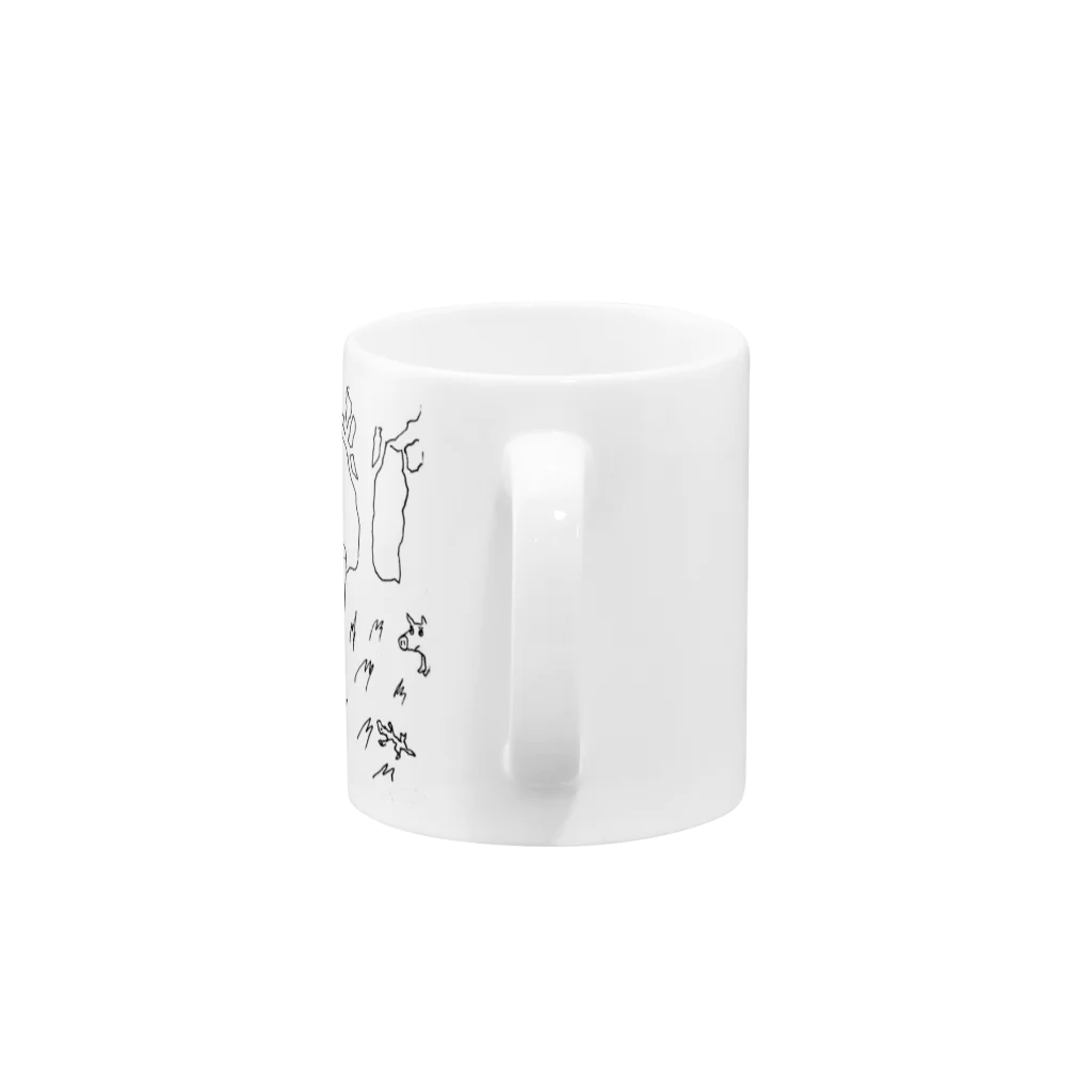 ふらっとストアの対話 Mug :handle