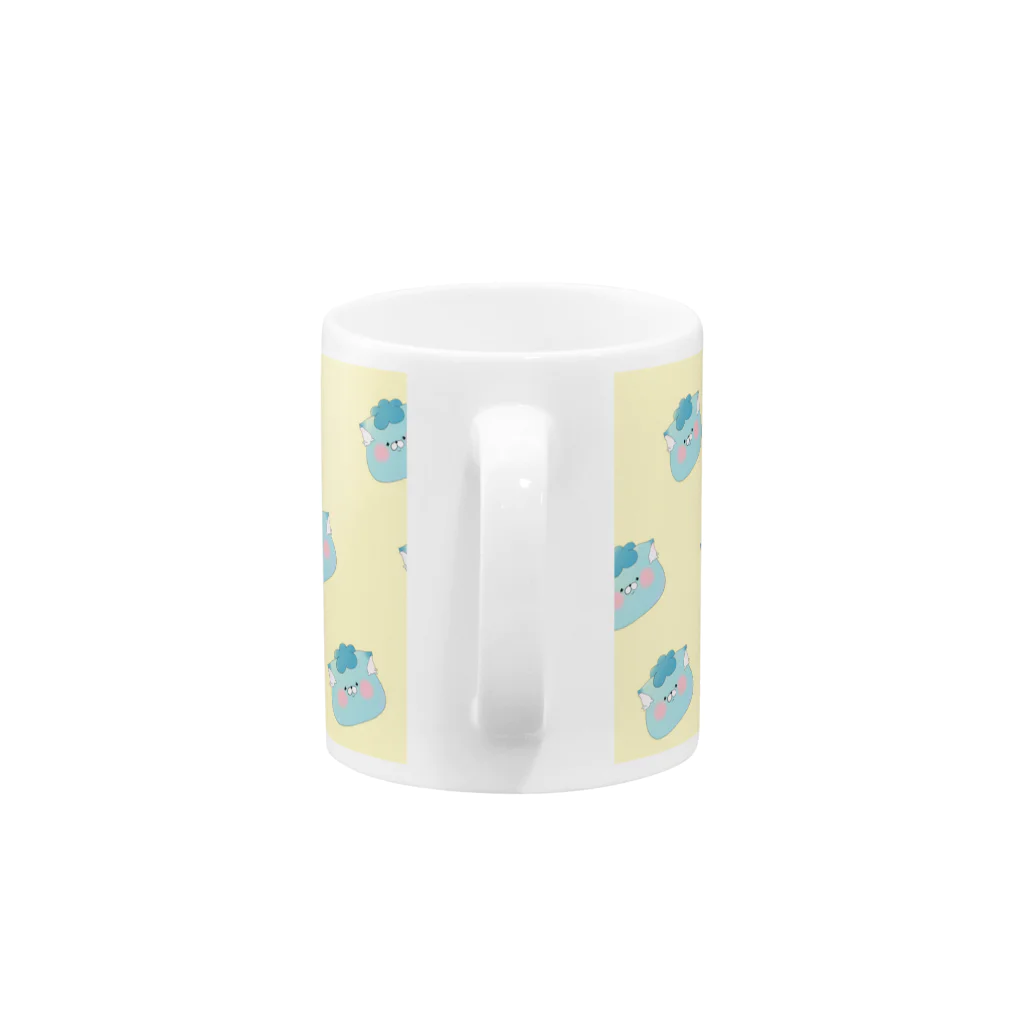 じんねこショップのじんねこマグカップ２ Mug :handle