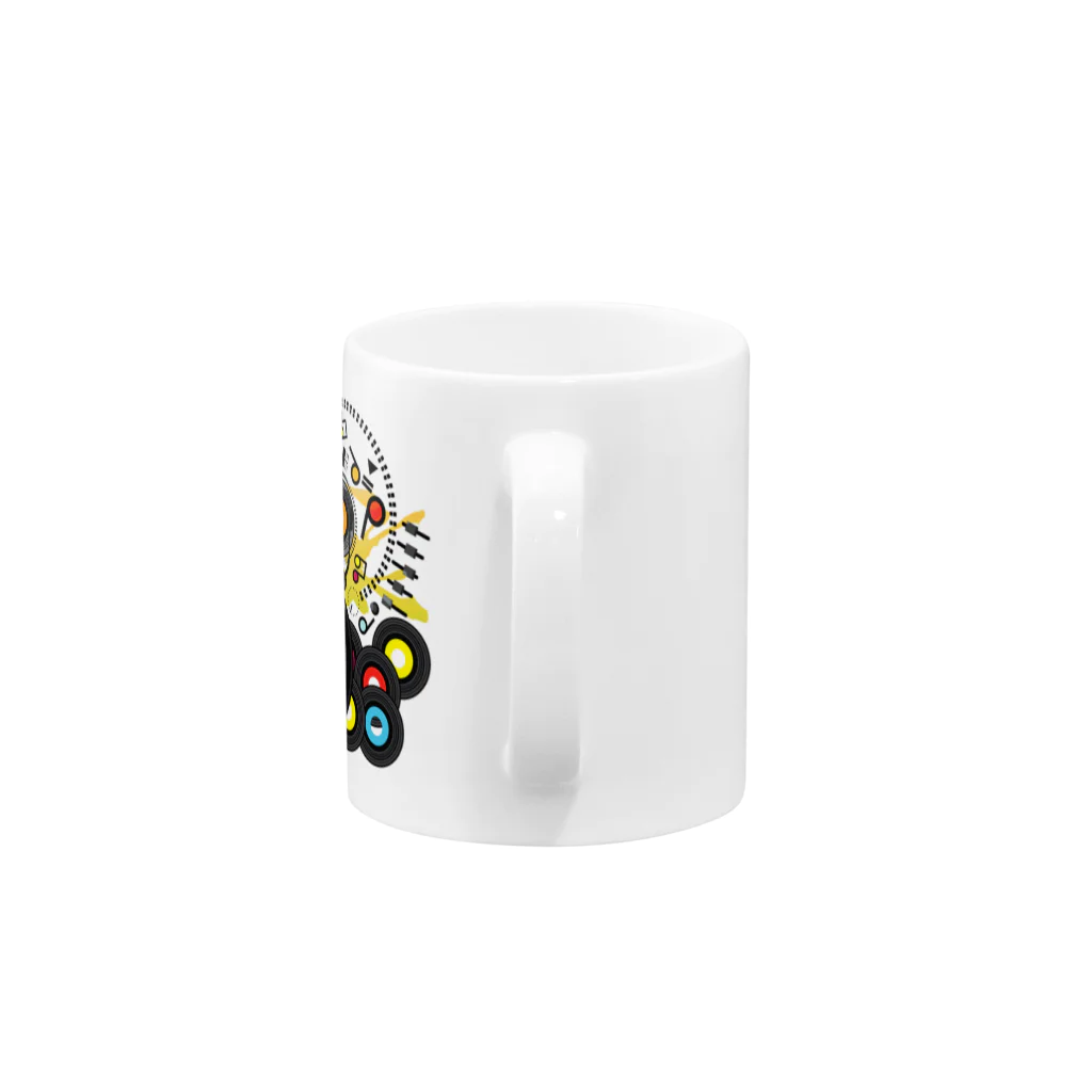 AURA_HYSTERICAの20th-Century Music Mug :handle