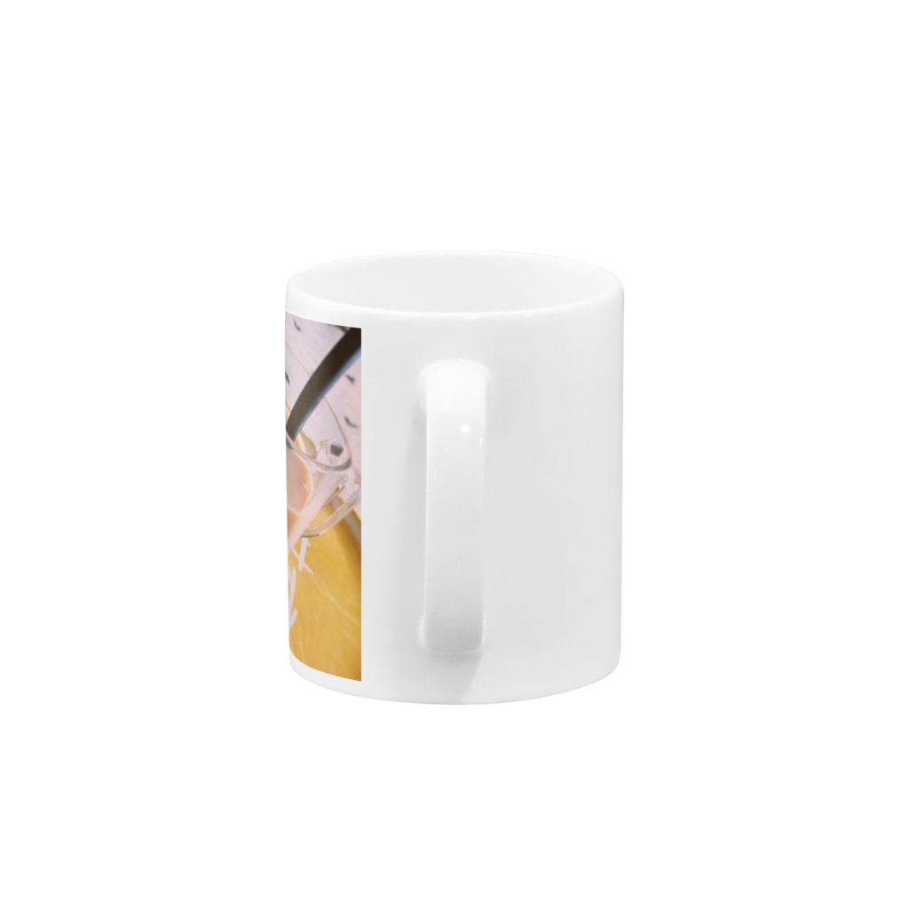 癒しの休日のタピオカ Mug :handle