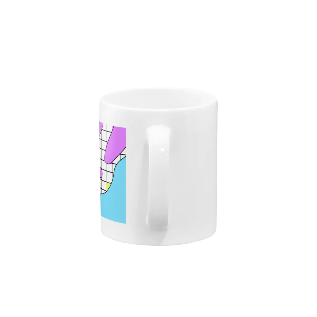 蓮枝ぼたんのお店のたらたらてん小物たち Mug :handle