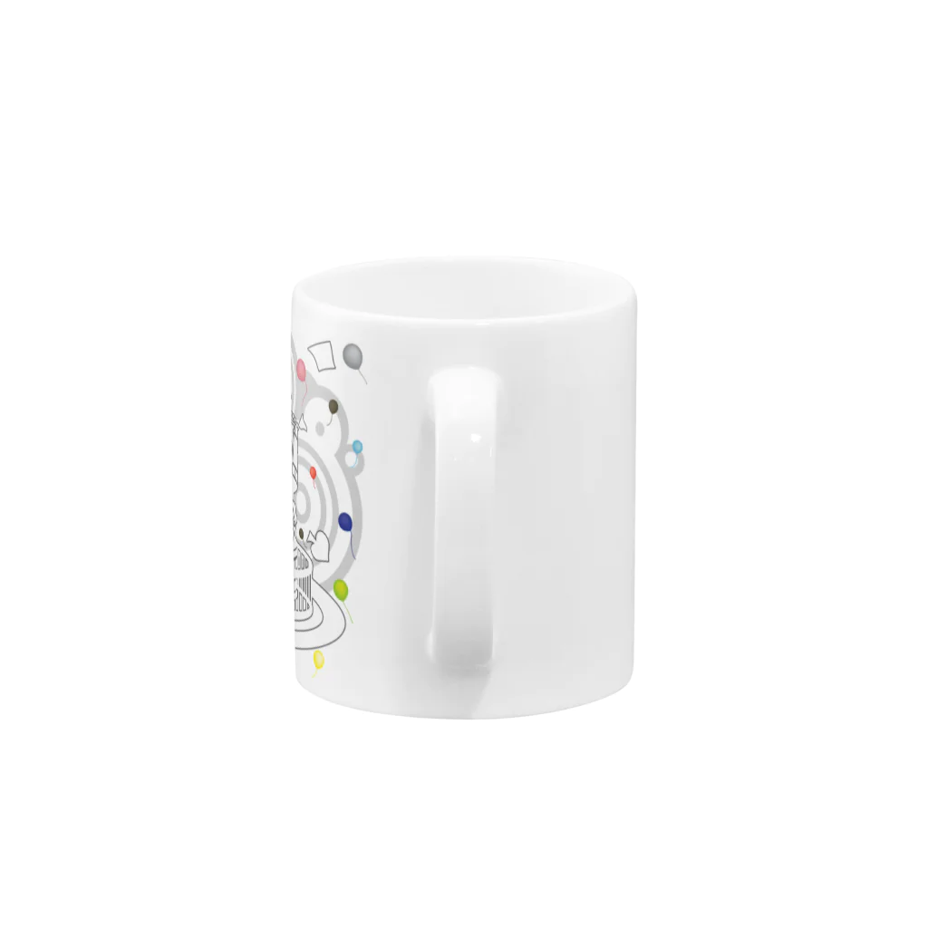 AURA_HYSTERICAのCarousel Mug :handle