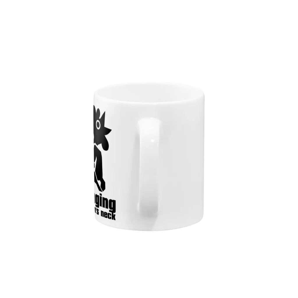 AURA_HYSTERICAのWringing a chicken's neck Mug :handle