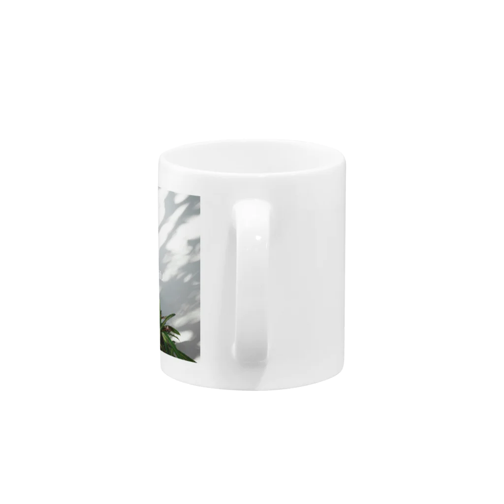 ipunigraphの植物と光と影 Mug :handle