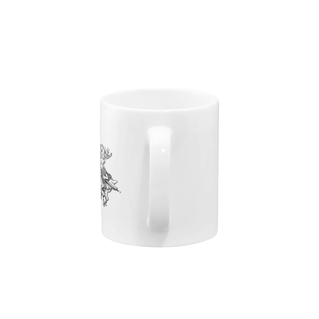 柊ワサビのかくれんぼう１ Mug :handle
