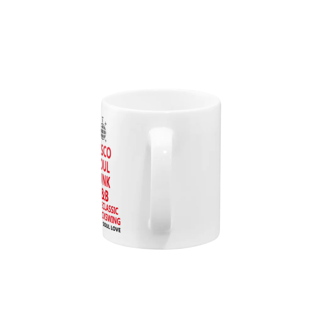 music bar SOUL LOVEのSOUL LOVE　MOJI Mug :handle