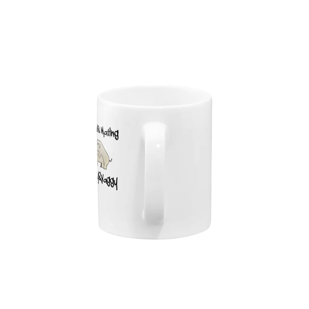 Animals MatingのDogs  Mating(犬の交尾) Mug :handle