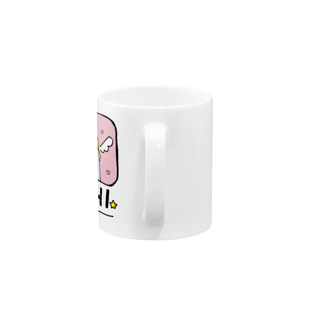 ザクロアメのTENSHI Mug :handle