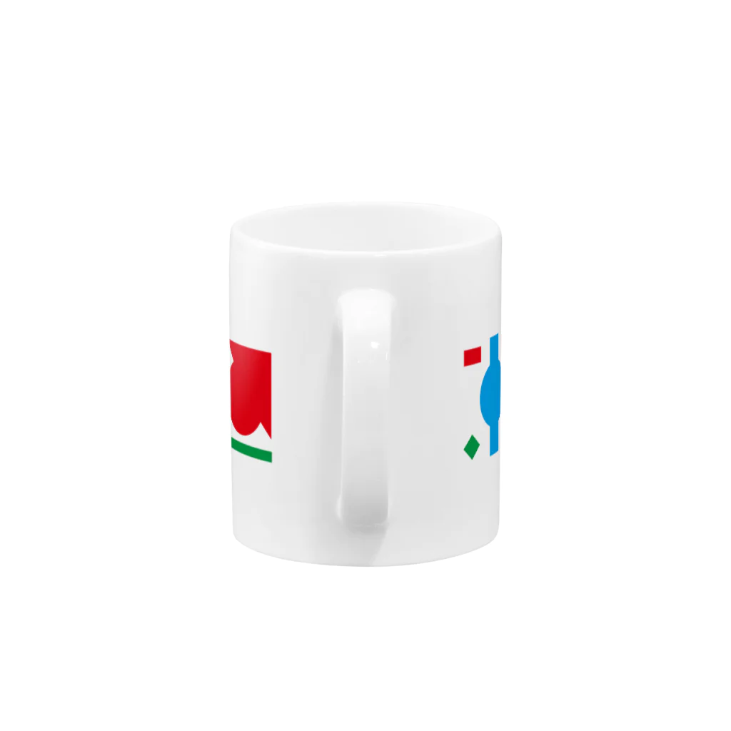 東京塩麹 Official Goods StoreのPOLYGON Mug :handle