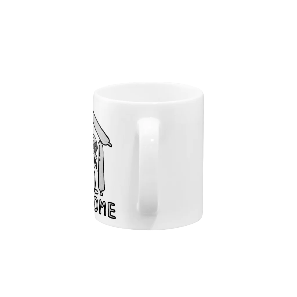 てのひらのステイホーム てのひら Mug :handle